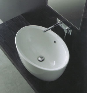 Scarabeo Matty Ovale Bathroom Basins