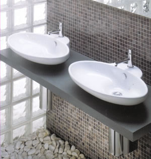 Art Ceram Fuori 3 Bathroom Basins