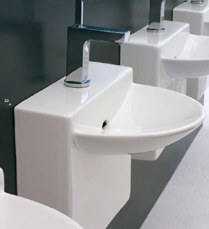 Art Ceram Wall Bathroom Basins