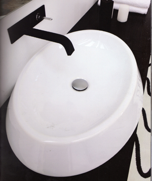 Ceramica Esedra Flat Bathroom Washbasins