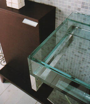 Tenda Dorica Puzzle Glass Sinks