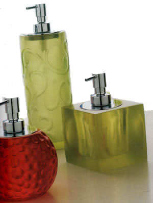 Regia Glass Soap Dispensers
