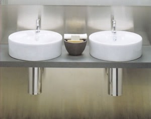 Art Ceram Fuori Ring Bathroom Basins