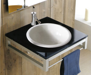 Scarabeo In-Out Bathroom Basins