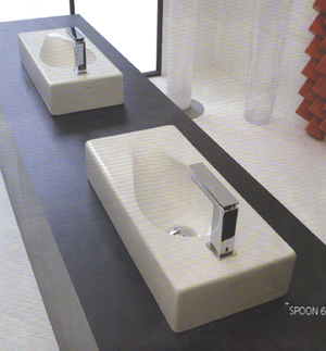 Art Ceram Spoon Bathroom Basins